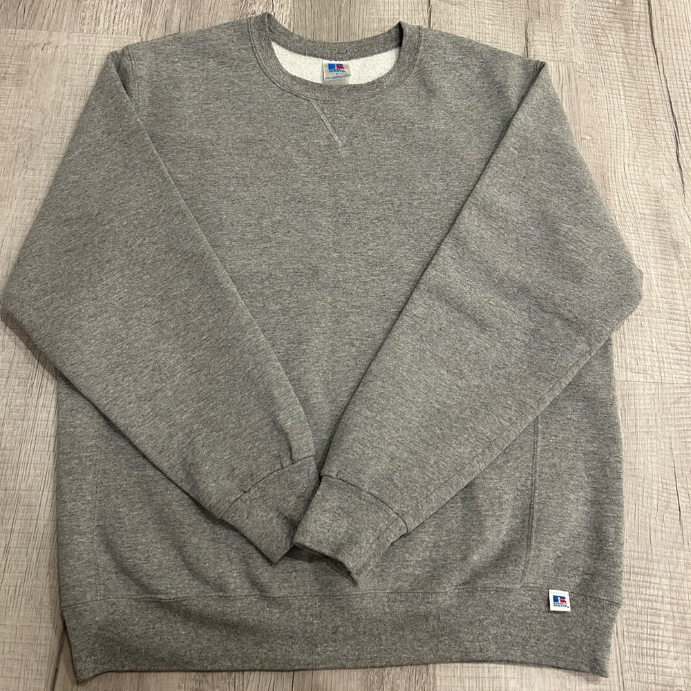 90s vintage Russell gray crew neck